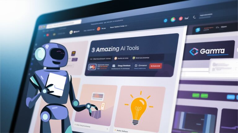 Read more about the article 3 Game-Changing AI Tools for Content Creation and Presentation