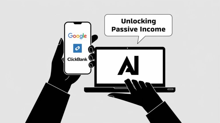 Read more about the article Unlocking Passive Income: Guide to Using Google, ClickBank, and AI for Affiliate Marketing Success