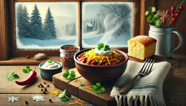 Read more about the article The Ultimate Chili Recipe for a Cozy Snowy Day